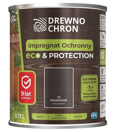 Impregnat Ochronny Eco Protection Palisander 0 75L Drewnochron