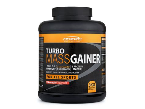 Turbo Mass Gainer | Performance | Muscle mass Weight gain