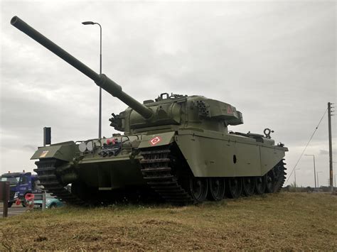 Centurion Tank Placed Near Where She Was Built In Leyland Uk R