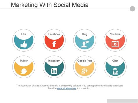 Marketing With Social Media Ppt PowerPoint Presentation File Slide Portrait