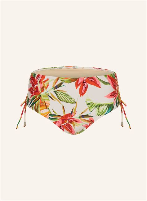 PrimaDonna High Waist Bikini Hose TANZANIA in creme rot hellgrün