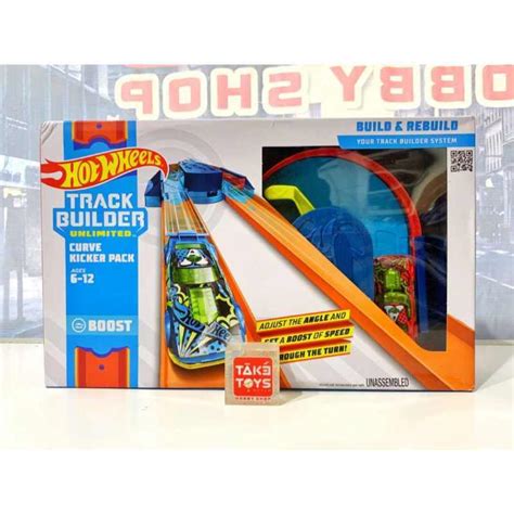 Jual Hot Wheels Track Builder Unlimited Curve Kicker Pack Di Seller Take Toys Sukoharjo