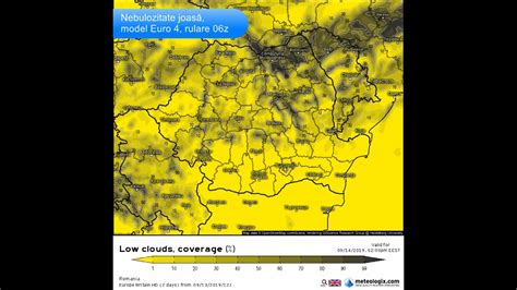 Prognoză meteo 14 septembrie 2019 YouTube