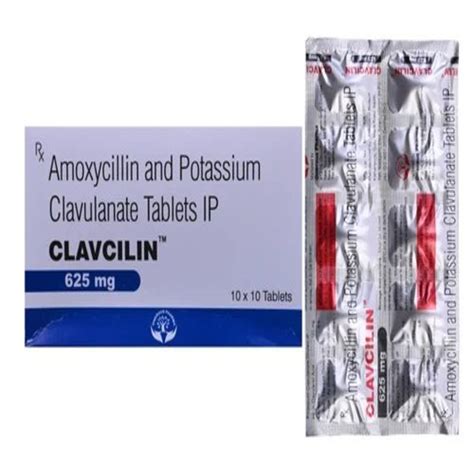 Amoxicillin Potassium Clavulanate Tablet 500 Mg At Rs 2000 Box