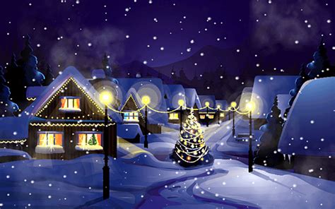 Christmas Snow Screensaver For Windows Screensavers Planet