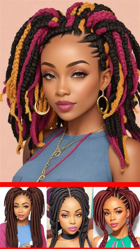 Crochet Box Braids Hairstyles | Crochet box braids, Braided hairstyles ...