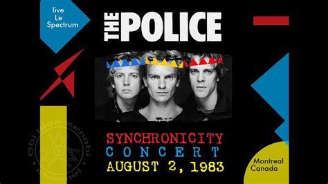 The Police Synchronicity Concert Montreal Canada August 2nd