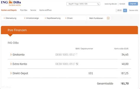 Ing Diba Depot Erfahrungen Kostenlos Musterdepot Zinsen Finanzen