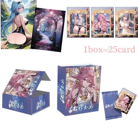 Neue Göttin Geschichte nackte Mädchen Sammlung Karten Anime Mädchen Badeanzug Bikini Fest