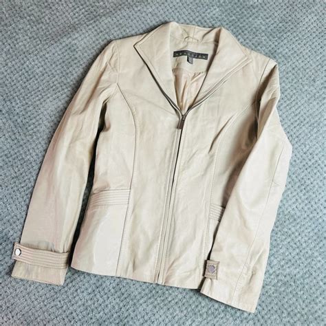 Kenneth Cole Reaction Jackets Coats Vintage Retro Y K Light Tan