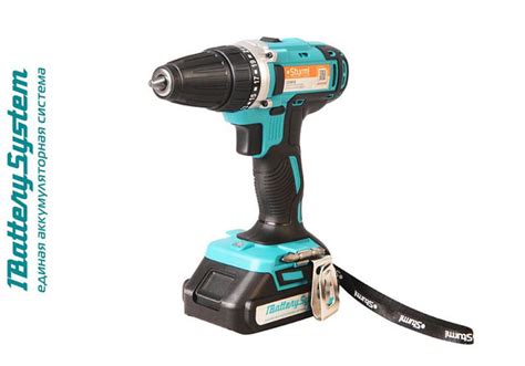 Дрель-шуруповерт Sturm! Дрель шуруповерт Sturm! CD3618, 18 В, 2 акк ...