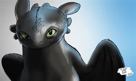 Toothless By Davidjamesarmsby On Deviantart