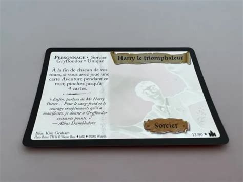 CARTE HARRY POTTER Fr Tcg Set De Base Harry Le Triomphateur 13 116