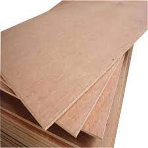 Plain Rectangular Shape Plywood Sheet For Indoor Uses Core Material