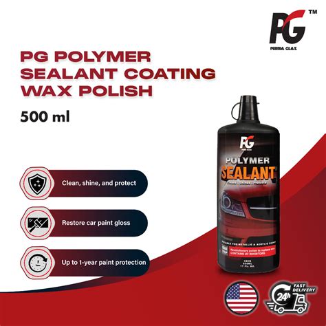 Perma Glass Pg Polymer Sealant Ml In Polish Clean Shine