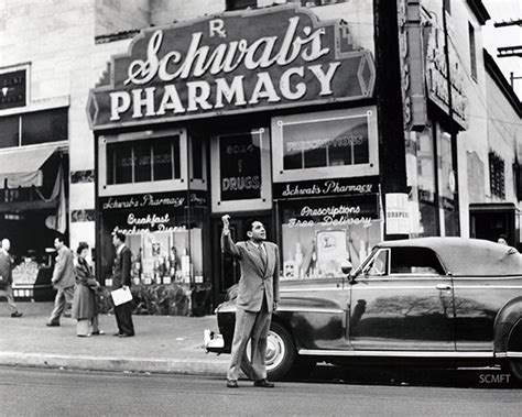 Historic Hollywood Photographs — Schwabs Pharmacy And Soda Fountain