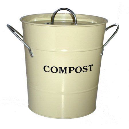 Exaco 2-in-1 Kitchen Compost Bucket with Lid - Walmart.com | Compost ...