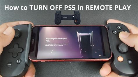 How to TURN OFF PS5 Console in REMOTE PLAY - BACKBONE Controller - YouTube