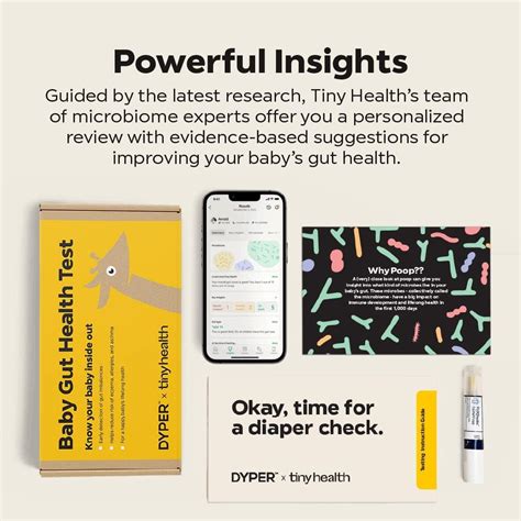 Dyper Baby Gut Health Test Kit At Home Digestive Health Testing Kit