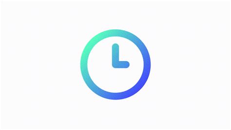 Animated Timepiece Gradient Ui Icon Img Visuals