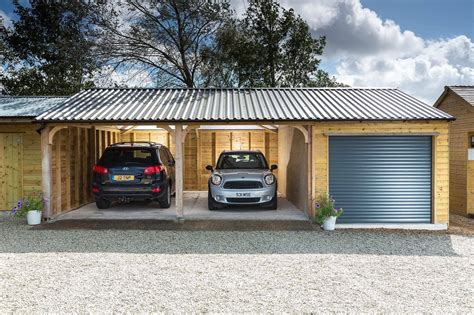 Open Wooden Carport Packages Open Sided Carports Car Port Austin