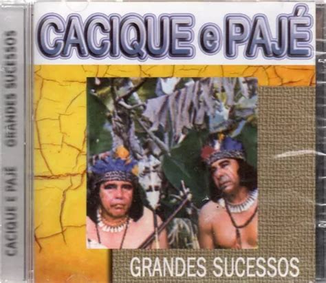 Cd Cacique E Pajé Grandes Sucessos MercadoLivre