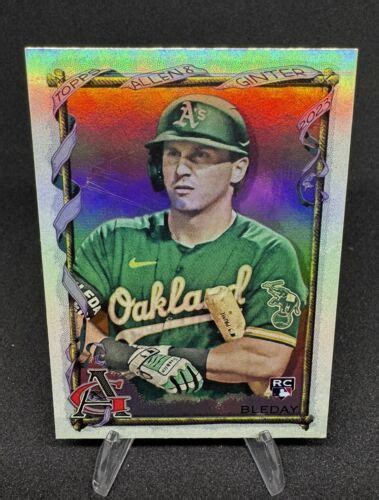 2023 ALLEN GINTER HOT BOX FOIL JJ BLEDAY 103 BASEBALL Rookie