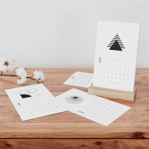 Minimalist Calendar 2023 Desk Calendar Desk Calendar - Etsy