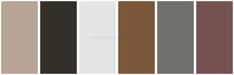 Soft Aesthetic Color Palettes - Aesthetic Color Palette