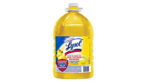 Lysol Desinfectante Para Pisos Limon Galon 3785 Ml