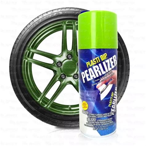 Plastidip Llantas Pintura Removible Aerosol Verde Pearlizer