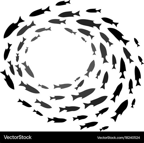 Ocean Fish Silhouette SVG