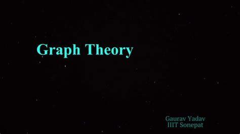 Graph Theory Ppt