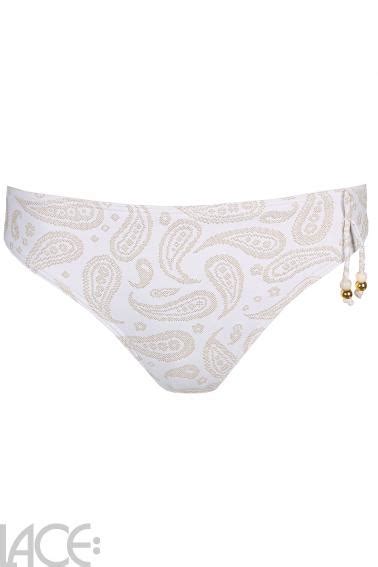 Primadonna Swim Sidari Bikini Classic Brief White Yacht Lace Lingerie