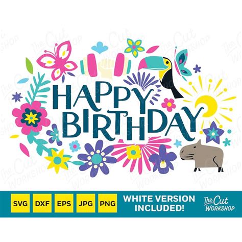 Encanto Logo HAPPY BIRTHDAY Svg Encanto Clipart Images Insta - Inspire ...