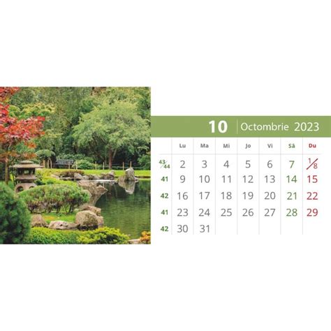 Calendar De Birou Cu Gradini Darko Print