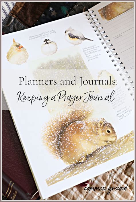 common ground : Planners, Calendars and Journals: Starting a Daily ...