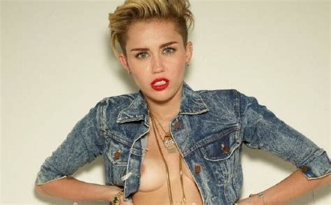 Miley Cyrus Nip Slips For You Magazine Babe Stare