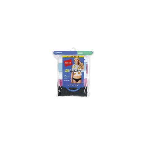 Hanes Women S Bikini 10 Pack