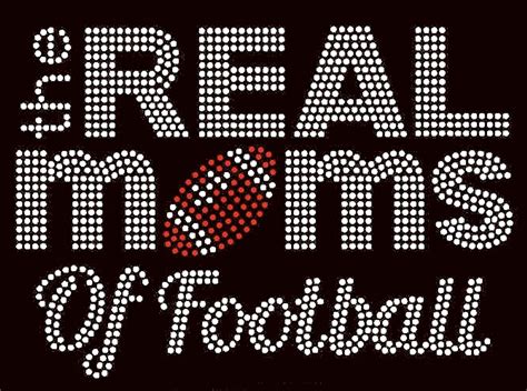 Football Mom Crown Rhinestone Transfer Texas Rhinestone