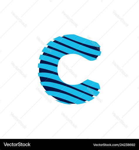 C logo Royalty Free Vector Image - VectorStock