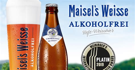 Wiederholungserfolg für Maisel’s Weisse Alkoholfrei