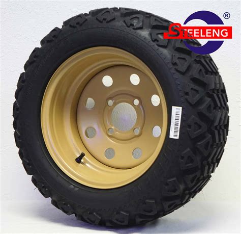 Bndl Sw1203 Tr1207 12x7 Desert Steel Wheels 8 Holes Tires