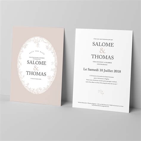 Faire Part De Mariage Nude Echantillon Offert