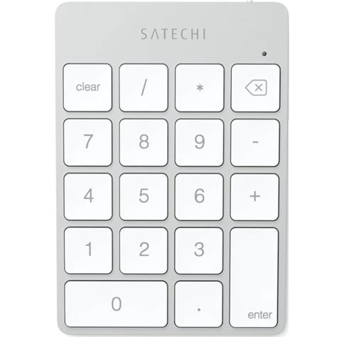 Механическая клавиатура Satechi Slim Rechargeable Aluminum Bluetooth ...