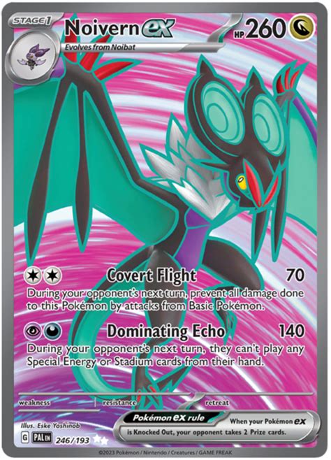 Noivern ex Paldea Evolved Pokémon CardTrader