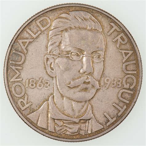 Poland 1933 10 Zl Romuald Traugutt Silver Ag750 Antique Coins World