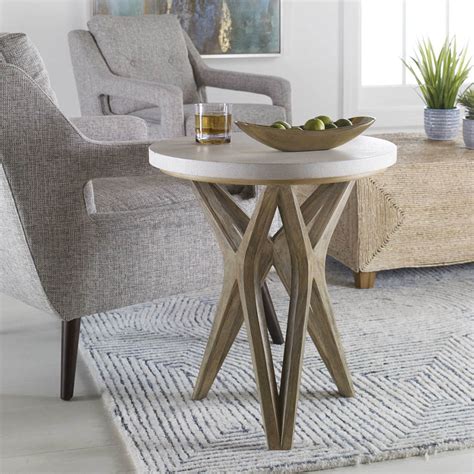 Marnie Side Table By Uttermost McAleers Office Furniture Mobile