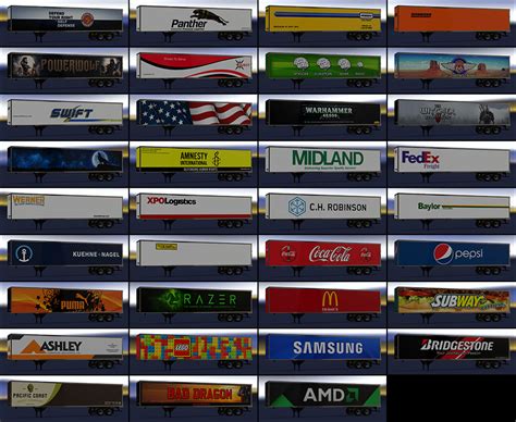 ATS New USA Trailers pack - ATS Mod | American Truck Simulator Mod