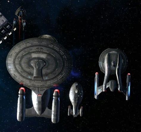 Star Trek Starships Galaxy Intrepid And Akira Class